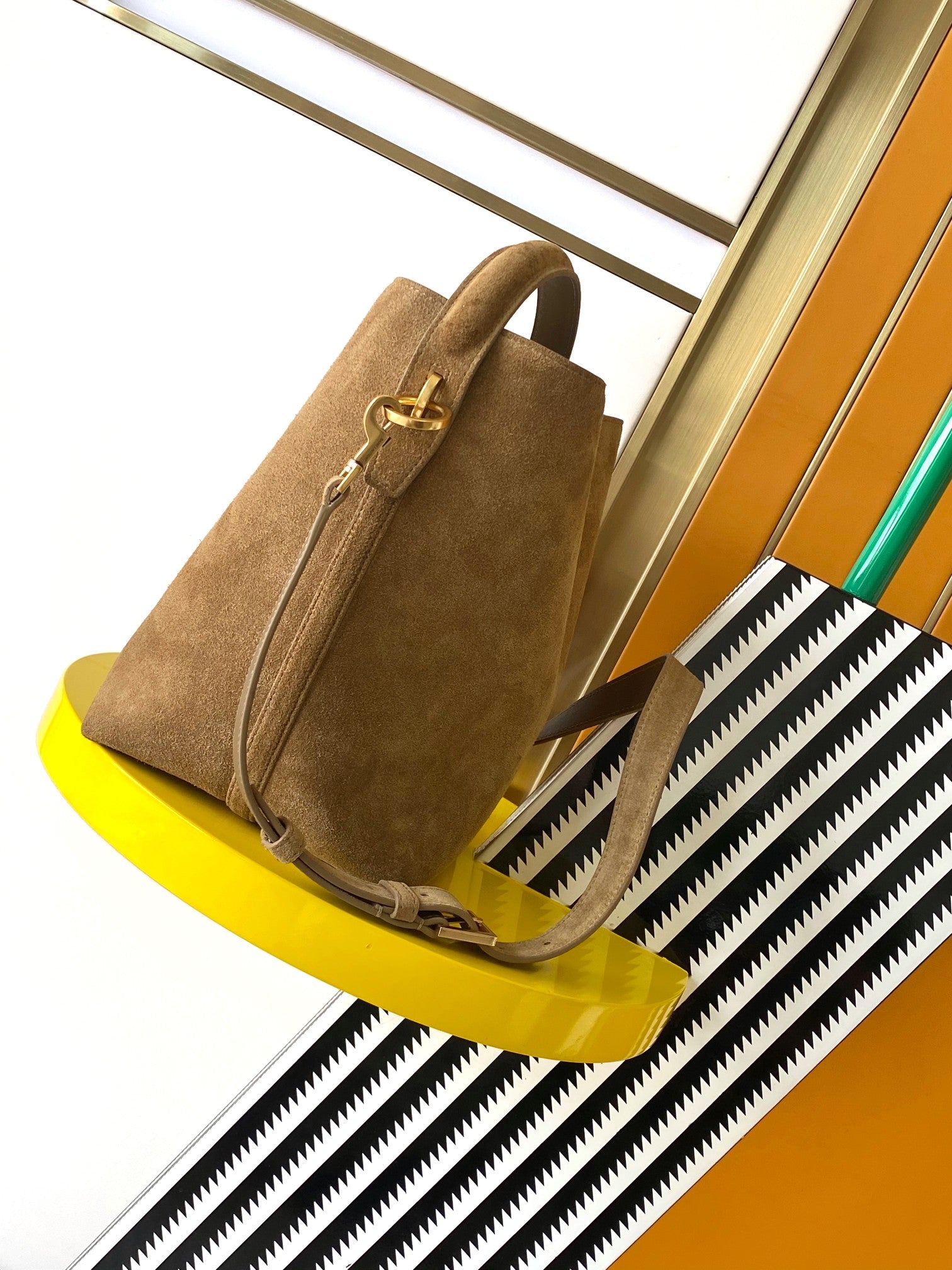 Le 5A7 Small Suede Bucket Bag | Designer Inspired Bags