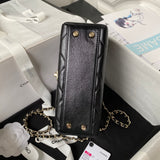 Structured Top-Handle Box Mini Bag