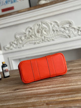 Classic Canvas & Leather Structured Tote Bag 30