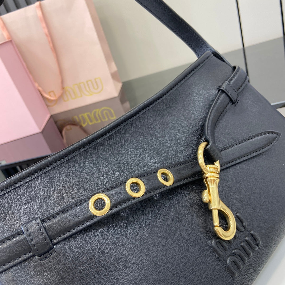 Aventure Nappa Leather Shoulder Bag