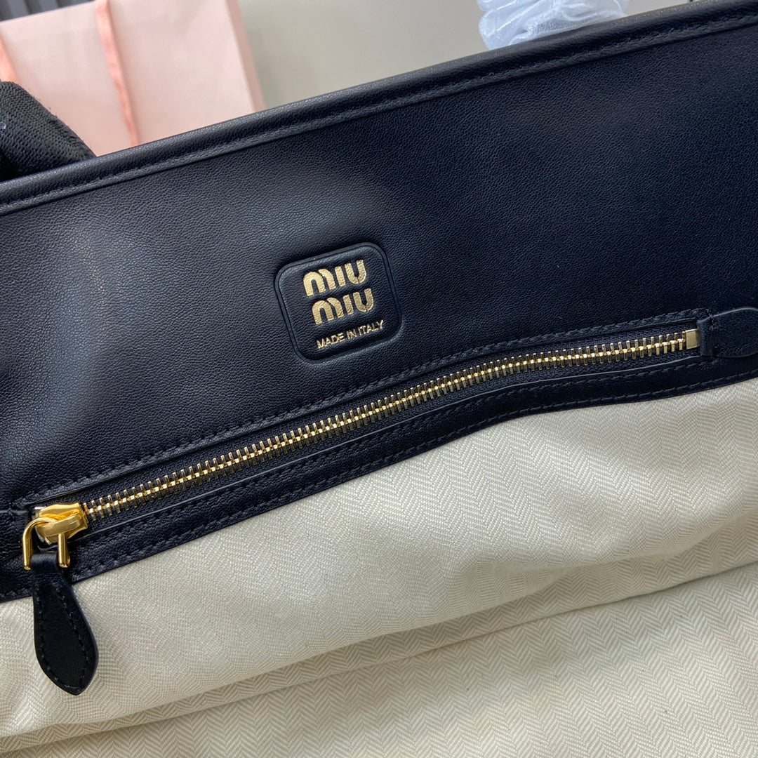 Aventure Nappa Leather Top-Handle Bag