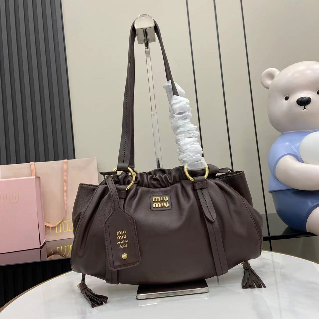 Joie Lambskin Shoulder Bag