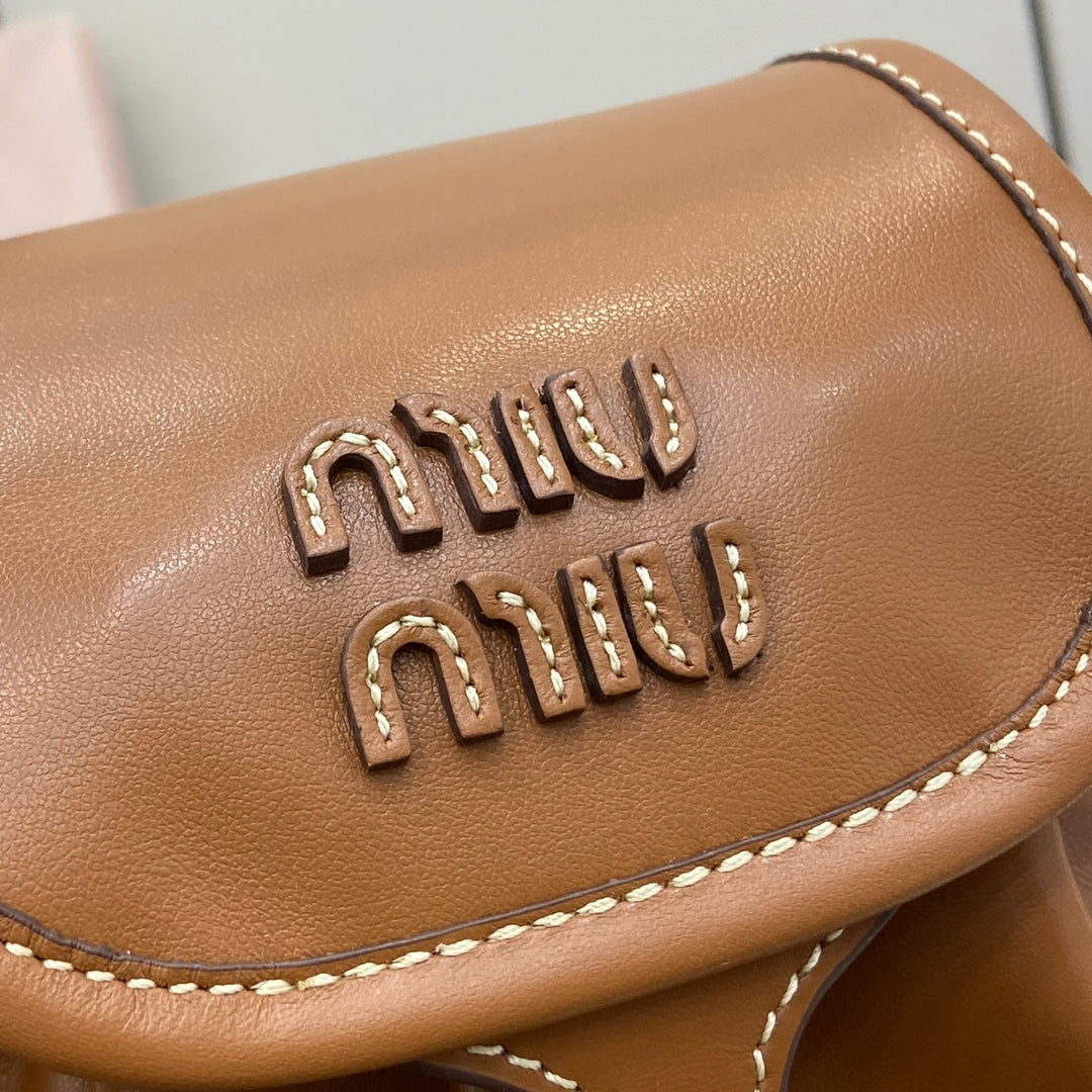 Elegant Calfskin Convertible Backpack