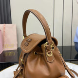 Elegant Calfskin Convertible Backpack