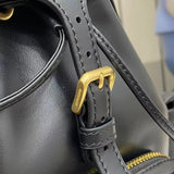 Convertible Full-Leather Backpack with Modern Minimal Design