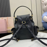 Convertible Full-Leather Backpack with Modern Minimal Design