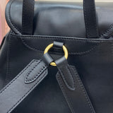 Convertible Full-Leather Backpack with Modern Minimal Design