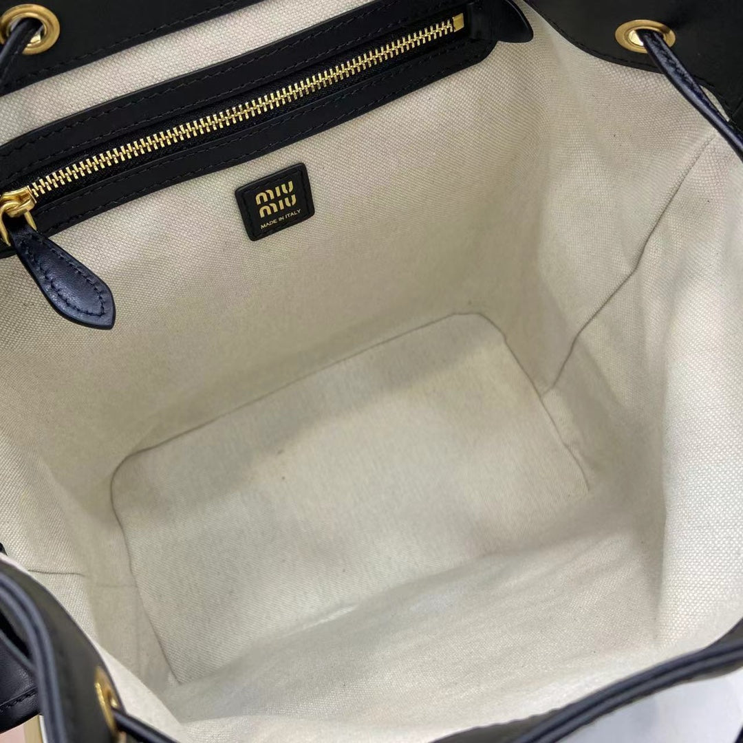 Convertible Full-Leather Backpack with Modern Minimal Design