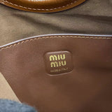 Compact Patent Leather Tote with Adjustable Strap