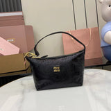 Naplak Patent Leather Small Tote