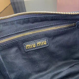 Nappa Leather Pocket Shoulder Bag