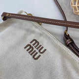 Woven Straw Tote Bag