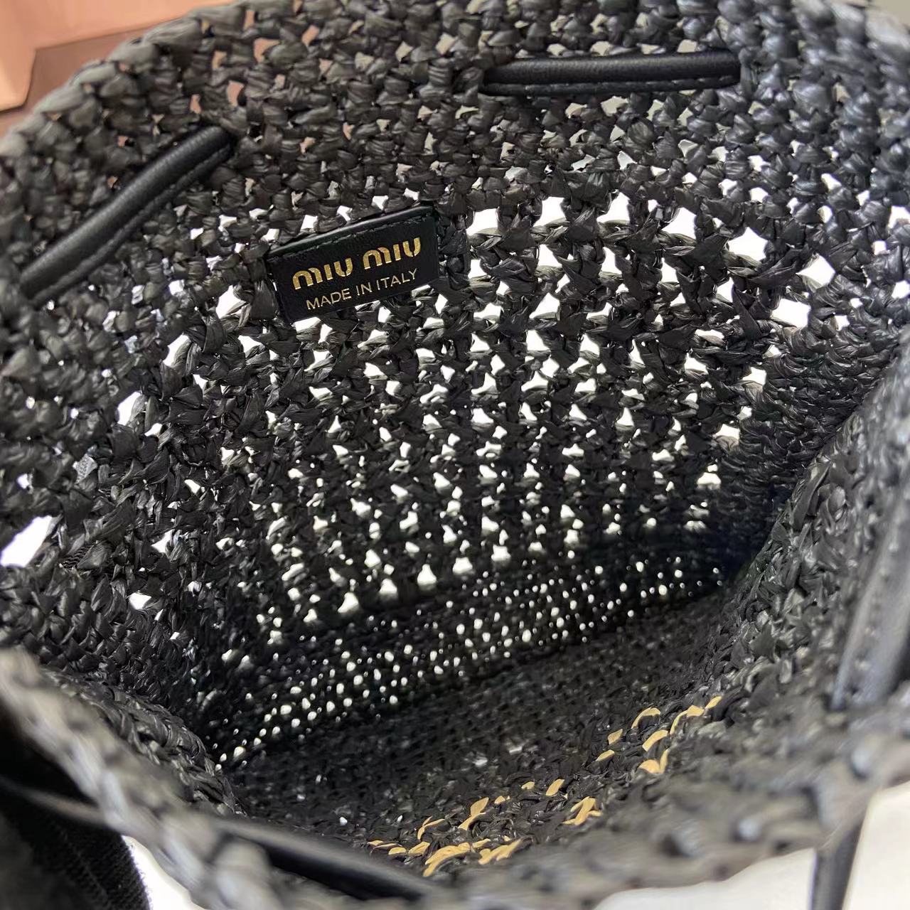 Woven Raffia Mini Bag