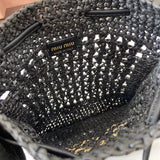 Woven Raffia Mini Bag