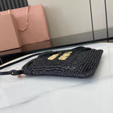 Woven Raffia Mini Bag