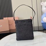 Woven Raffia Mini Bag