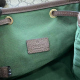 Monogram Medium Backpack with Leather Trim