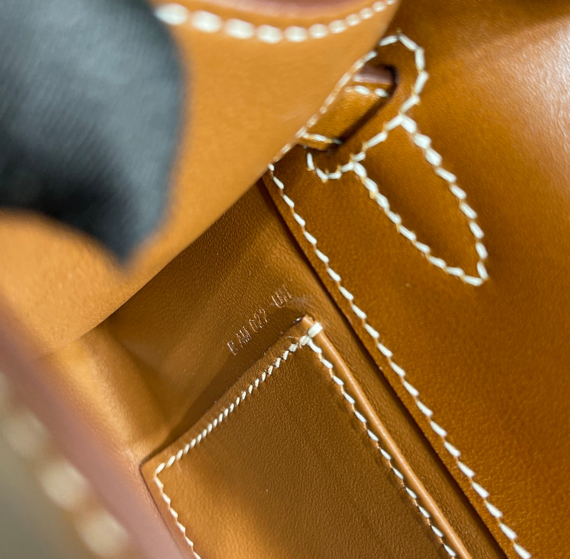 Gold Swift Pochette Handbag with Elegant Gold Hardware