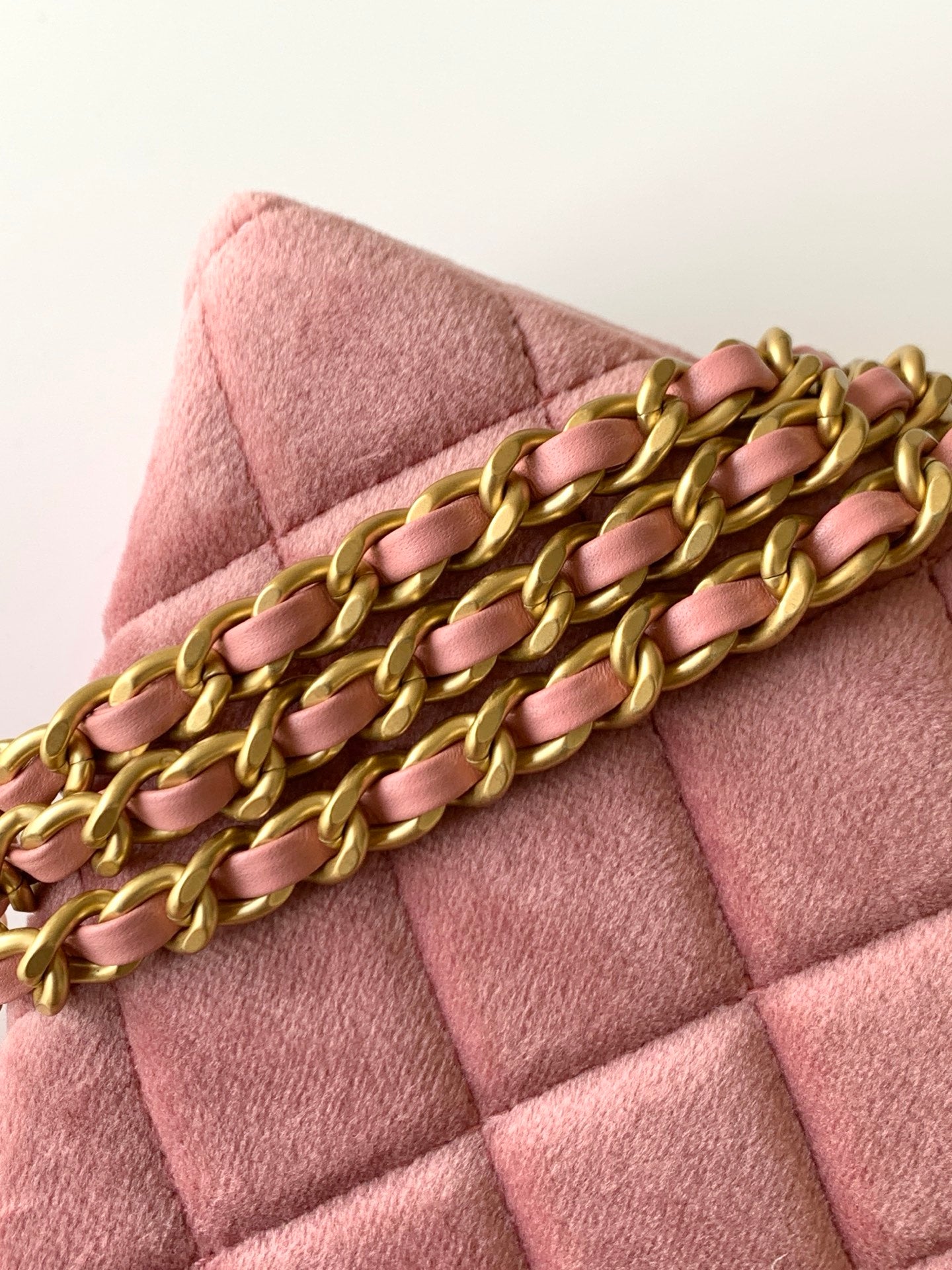 Velvet Top-Handle Mini Shoulder Bag