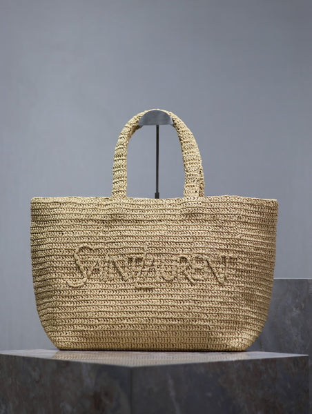 Raffia Tote Bag – Luxury Inspired Handbag