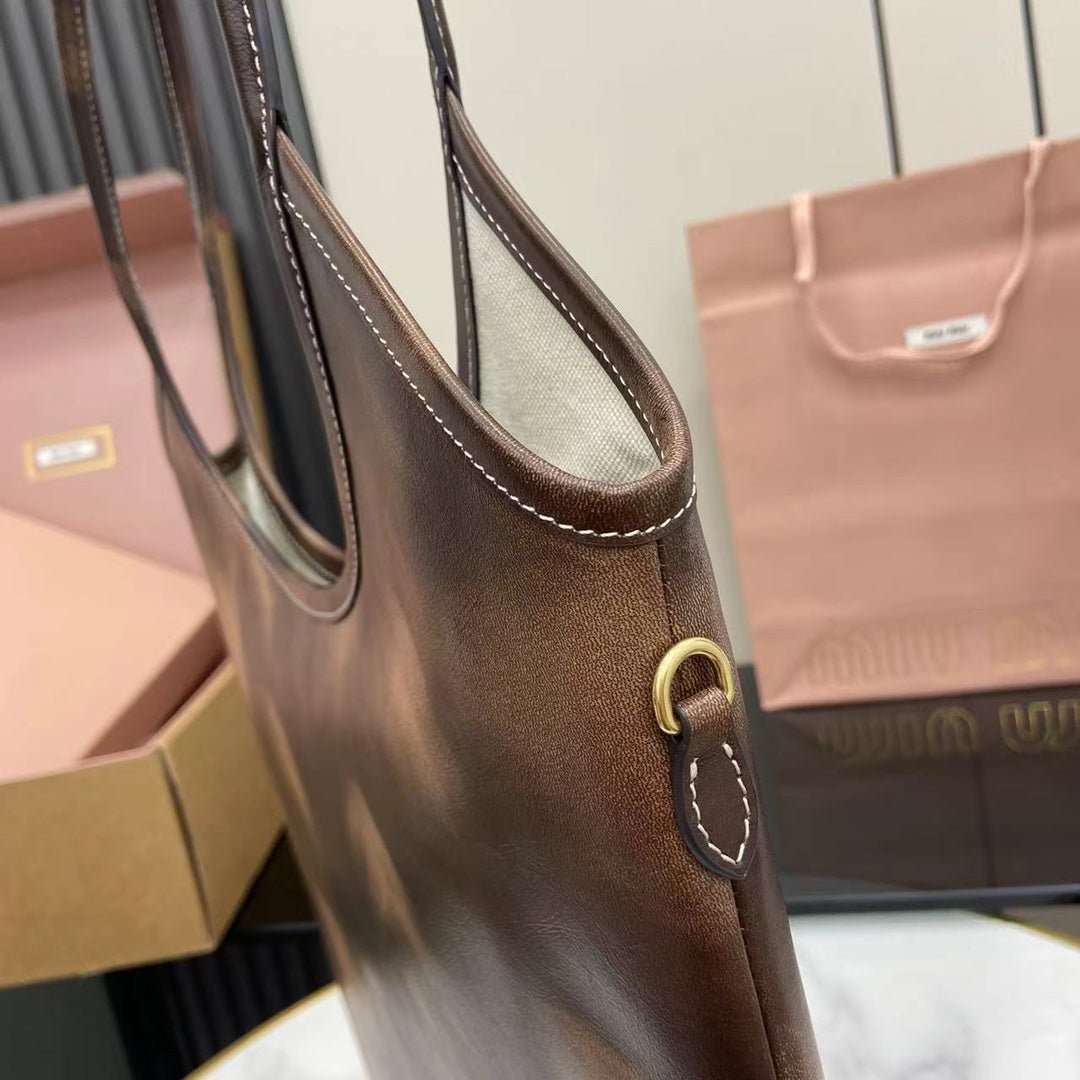 Ivy Leather Tote Bag