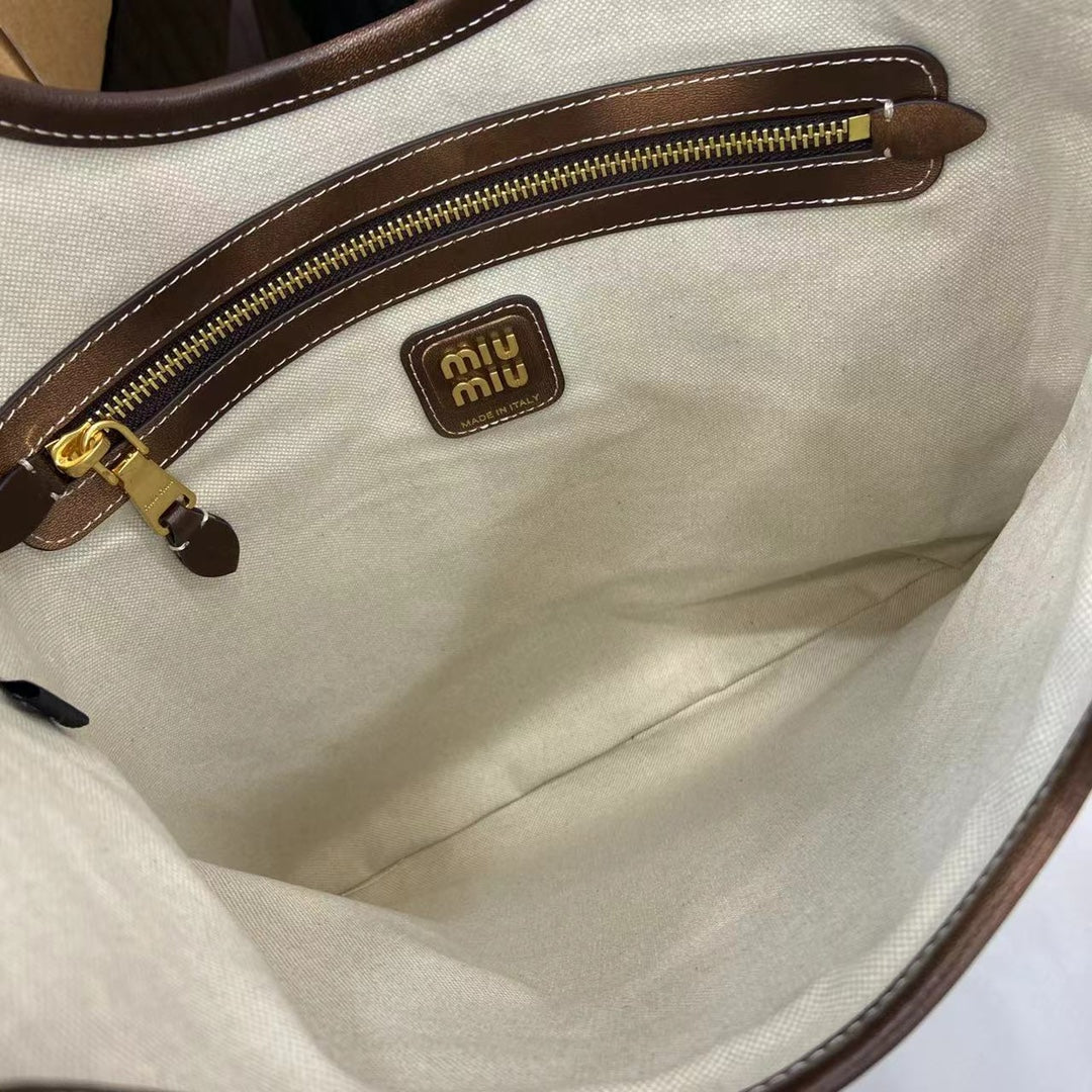 Ivy Leather Tote Bag