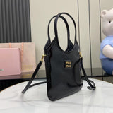 Ivy Patent Naplak Leather Tote Bag