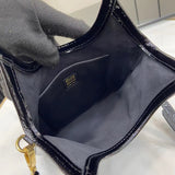 Ivy Patent Naplak Leather Tote Bag