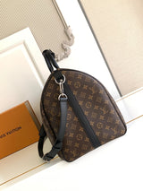 Keepall Bandoulière Monogram Eclipse Travel Bag – Designer Inspired Bags