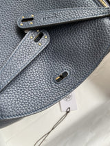 Lindy Soft Leather Handbag with Dual Top Handles