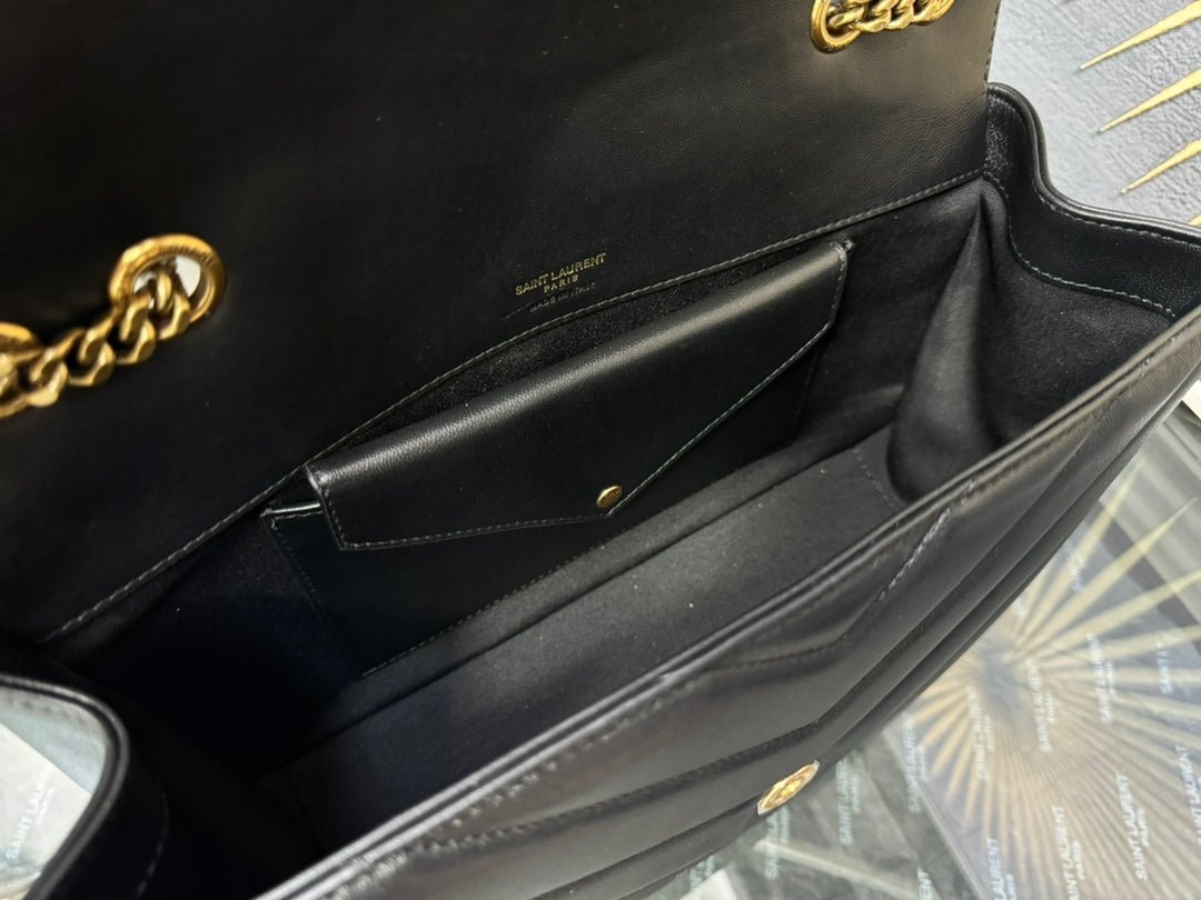 Loulou Quilted Shoulder Bag – Luxury Inspired Soft Design