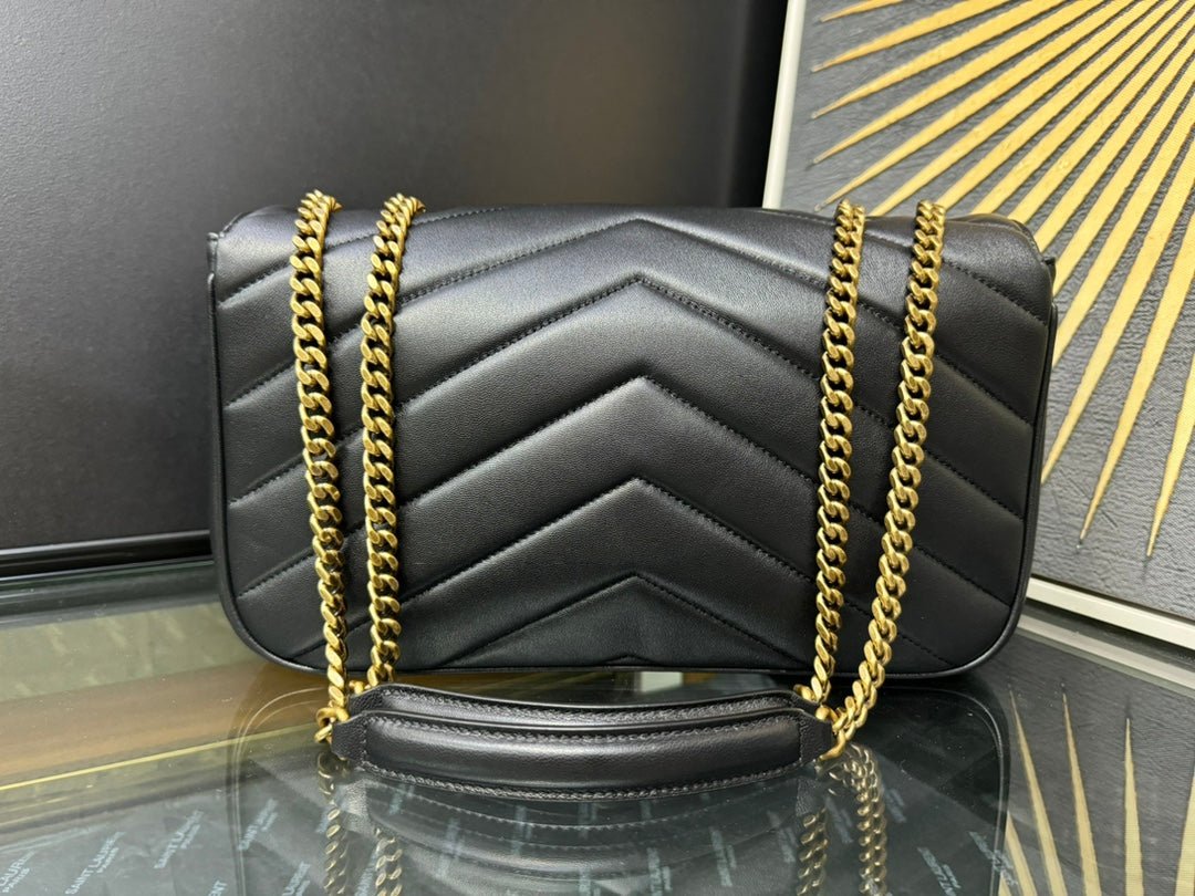 Loulou Quilted Shoulder Bag – Luxury Inspired Soft Design