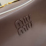 Luxury Calfskin Leather Top - Handle Briefcase Bag