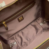 Luxury Calfskin Leather Top - Handle Briefcase Bag