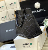 Medallion Tote Caviar Skin Bag