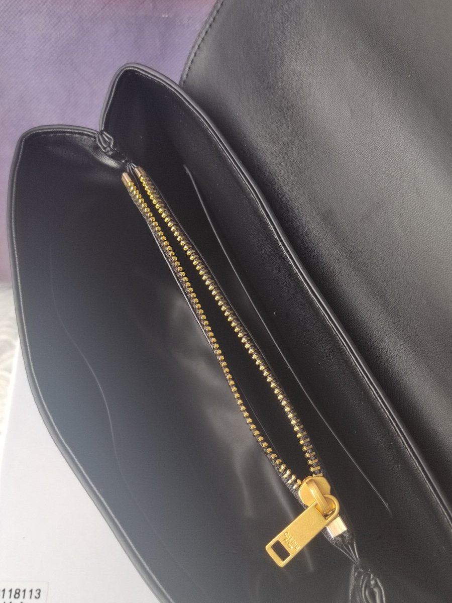 Medium Soft Cowhide Handbag with Modern Silhouette