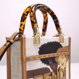Mini Sunshine Shopper Bag – Luxury Inspired Birkin Girls Graphic Design
