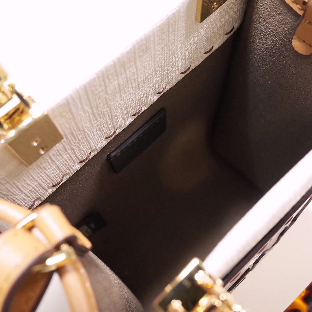 Mini Sunshine Shopper Bag – Luxury Inspired Birkin Girls Graphic Design