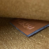 Mini Vanity Case in Canvas and Calfskin Leather