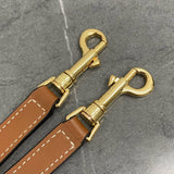 Mini Vanity Case in Canvas and Calfskin Leather