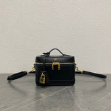 Mini Vanity Case in Natural Calfskin