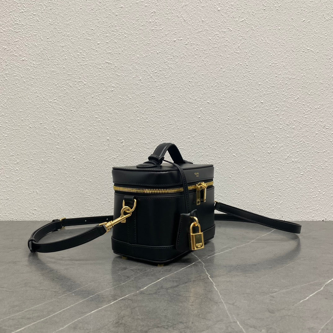 Mini Vanity Case in Natural Calfskin