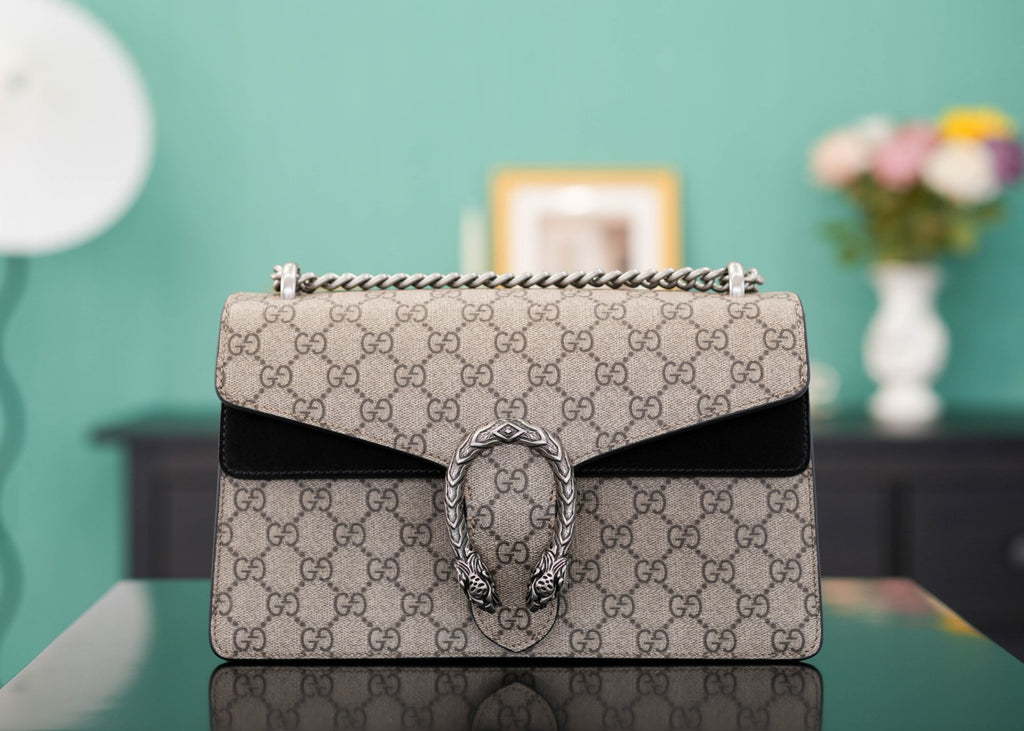 Dionysus Bag – Luxury Inspired Red Suede Detail Design