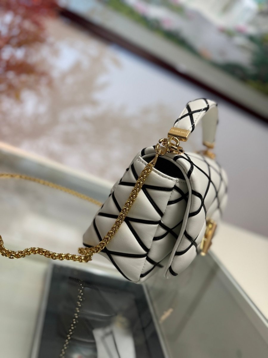 Quilted Lambskin GO - 14 Handbag – Designer Inspired Bags