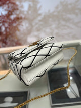 Quilted Lambskin GO - 14 Handbag – Designer Inspired Bags