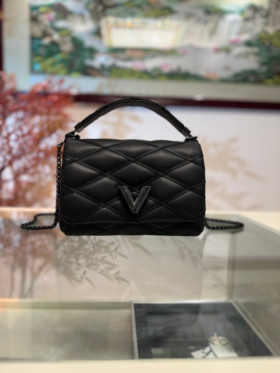 Quilted Lambskin GO - 14 Handbag – Designer Inspired Bags