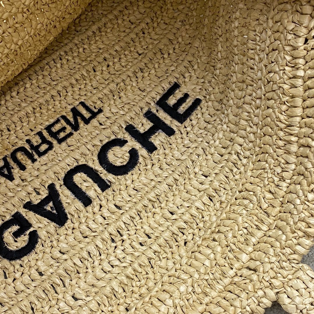 Rive Gauche Raffia Tote Bag – Luxury Inspired Summer Design