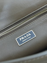 Soft Sound Suede Shoulder Bag with Sheepskin Interior